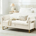 66" King Size Storage Ottoman Bench
