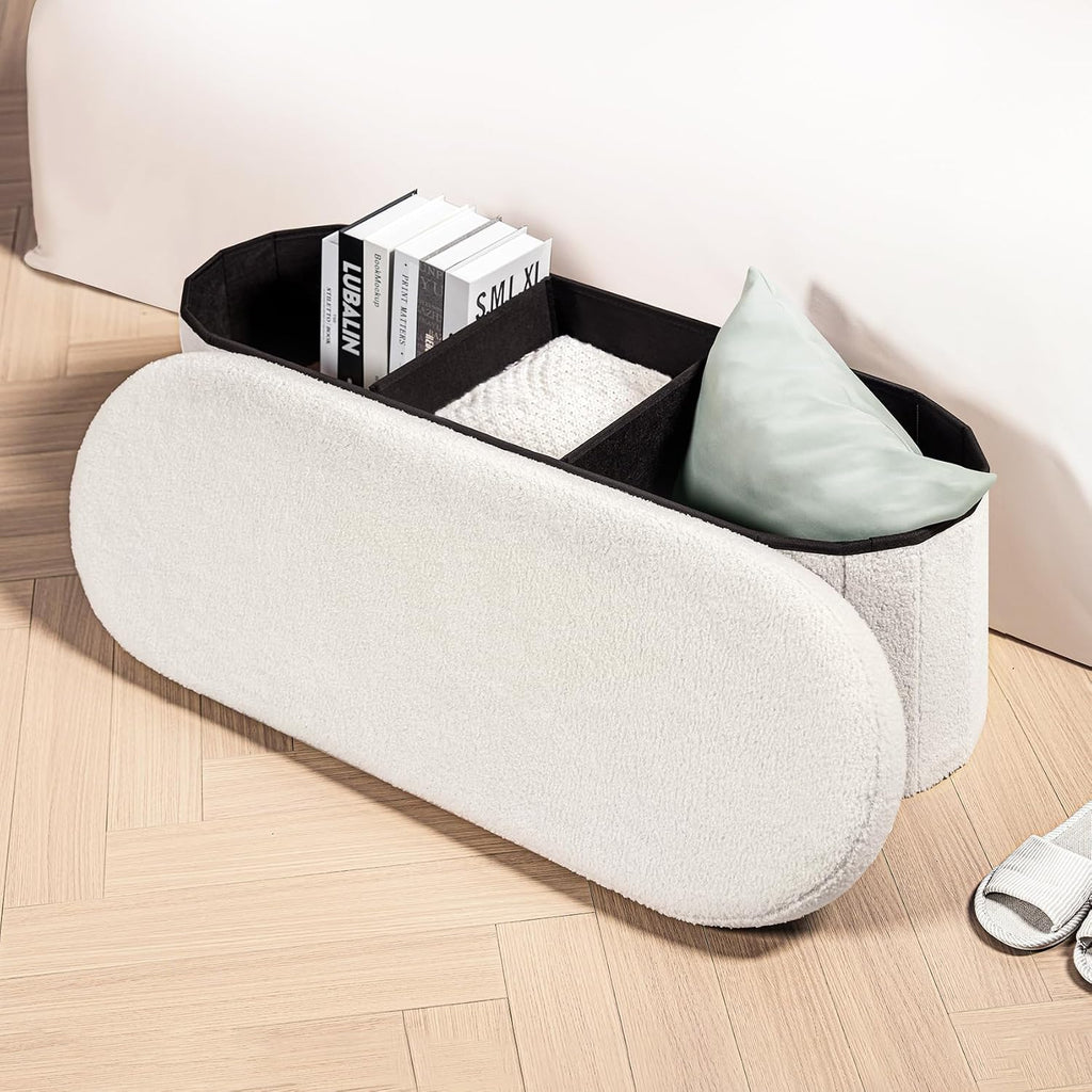 43.3" Sherpa Storage Ottoman