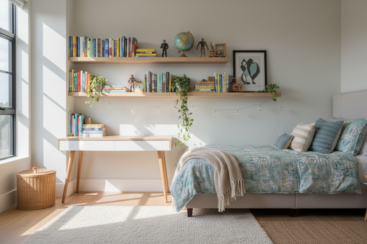 Youth Wall Mounted Shelves